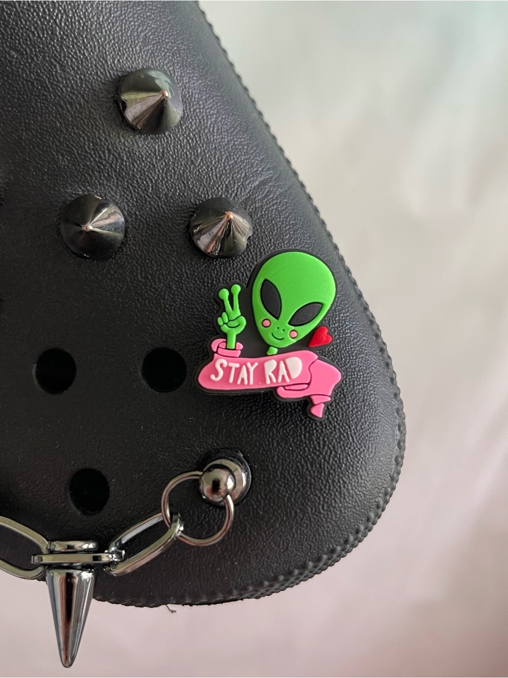 Psychedelic Alien Crocs Jibbitz Charm